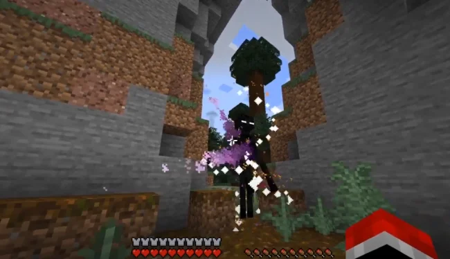 Эффект эндермена из мода Friendermite