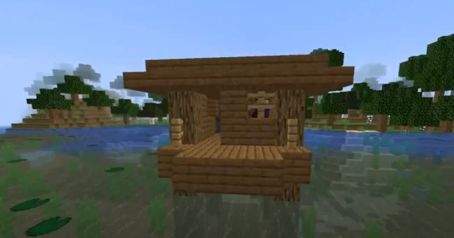 Дом из деревни с модом Village Spawn Point