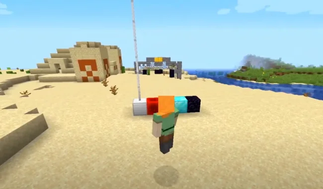 Столб из мода To the Bat Poles