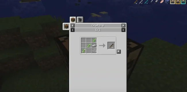 Крафт на удочку из мода Fishing Made Better