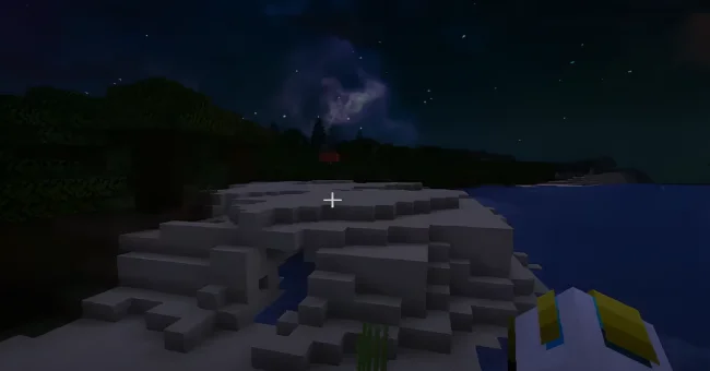 Ночное небо из мода Nicer Skies