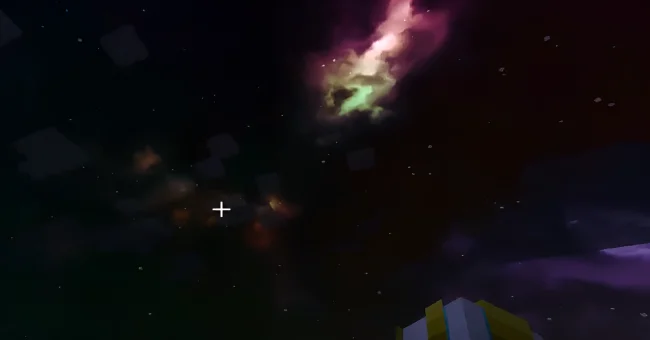 Эффект на небе из мода Nicer Skies