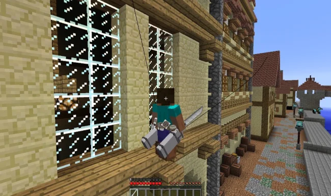 Стив зацепился за дом