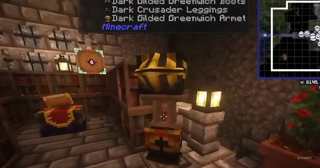 Механизм из мода Transmog