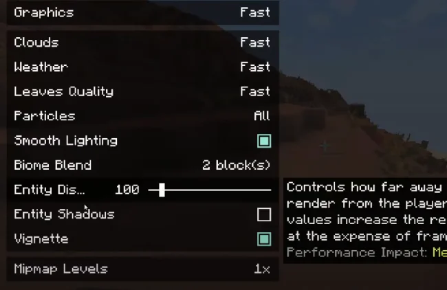 Настройка мода Oculus