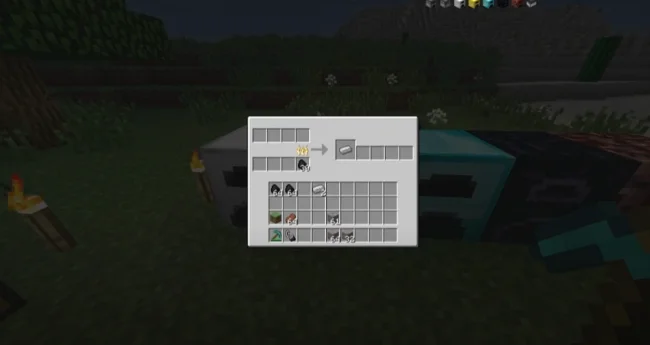 Процесс работы печки с модом FastFurnace