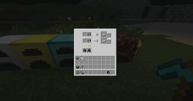 Работа печки с модом FastFurnace