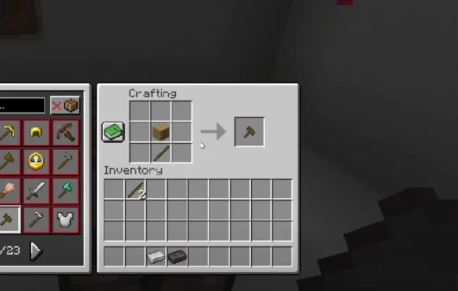 Крафт на инструмент из мода ReBalance