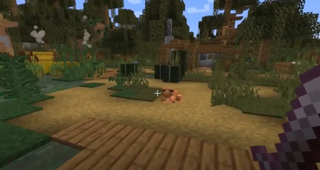 Новый моб из мода Swampier Swamps