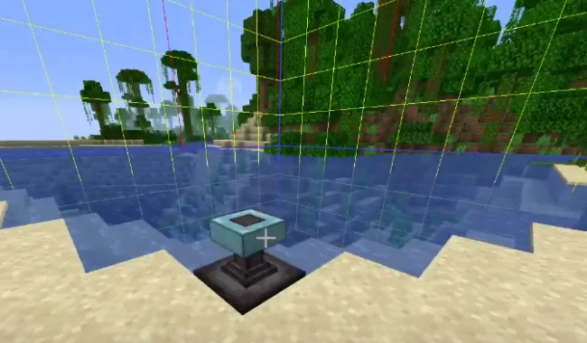 Блок из мода Claim Chunk