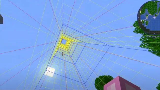 Безопасная зона из мода Claim Chunk