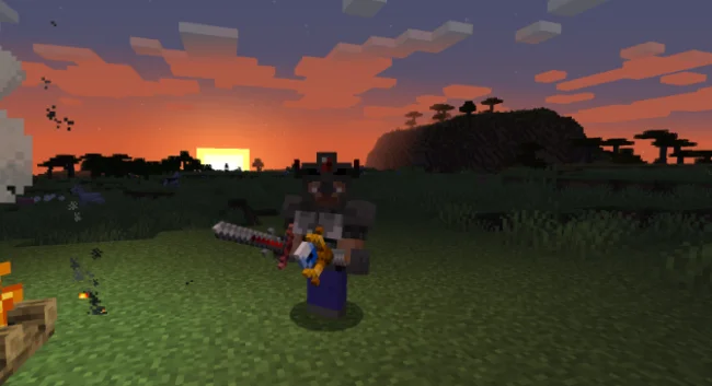 Моб с модом Dungeons Libraries