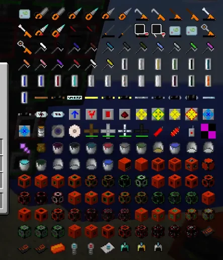 Все предметы из мода Modular Machinery