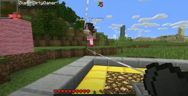 Процесс действия йо-йо из мода Yoyos