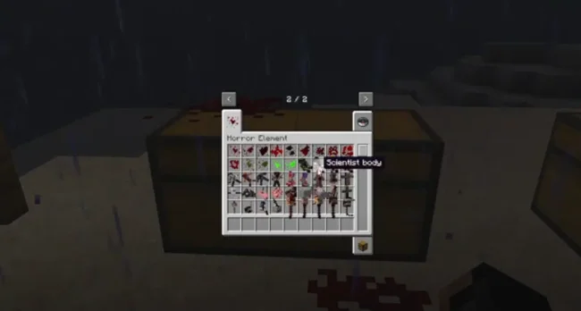 Виды мобов из мода Horror Elements