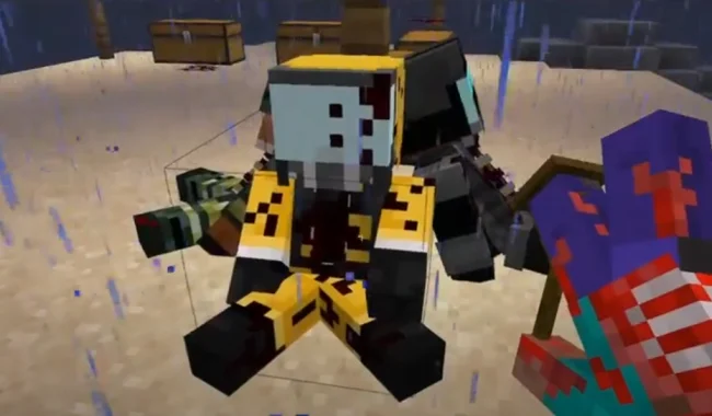 Мобы из мода Horror Elements