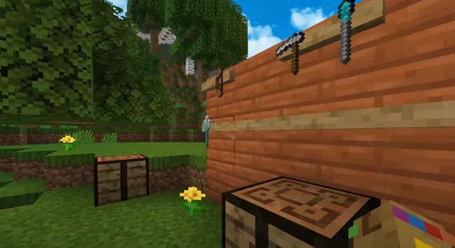 Предметы после улучшения из мода Tetras Delight