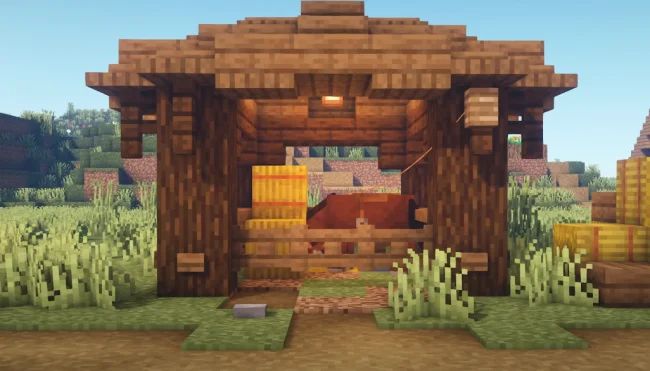 Конюшня из мода Small horse stable