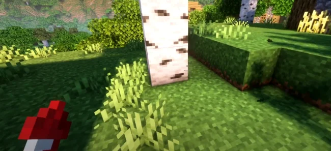 Трава с модом Cull Less Leaves