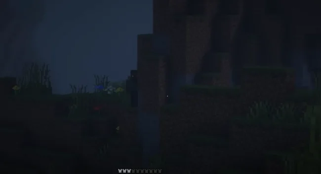 Процесс наблюдения моба из мода Reds Anomaly