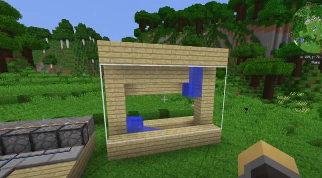 Процесс работы механизма из мода Super Circuit Maker