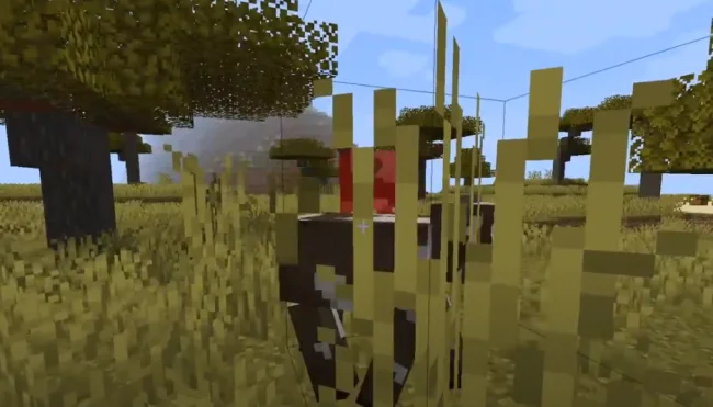 Пример действия мода CleanCut