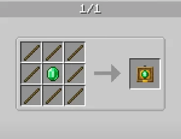 Крафт на рамку из мода Advancement Frames