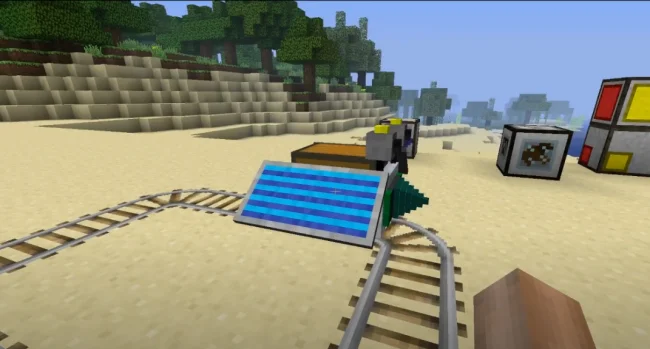 Новые вагонетки из мода CreeperHost Presents Steves Carts