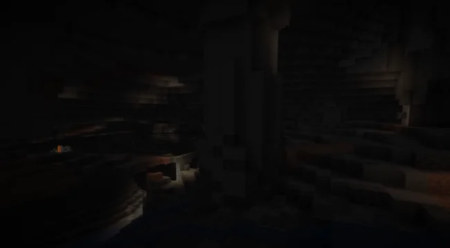 Новые структуры в пещере из мода Luckys Spelunkers Charm II