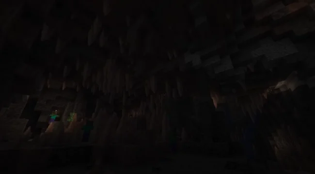 Новые потолки в пещере из мода Luckys Spelunkers Charm II