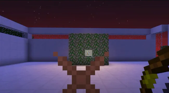 Процесс стрельбы лука из мода TorchBowMod