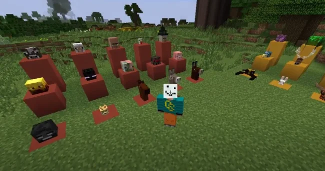 Возможность надевать маски из мода Headcrumbs