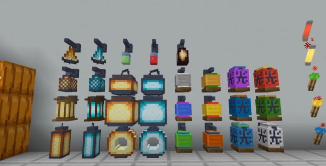 Новые декоративные предметы из мода Chisel Chipped Integration