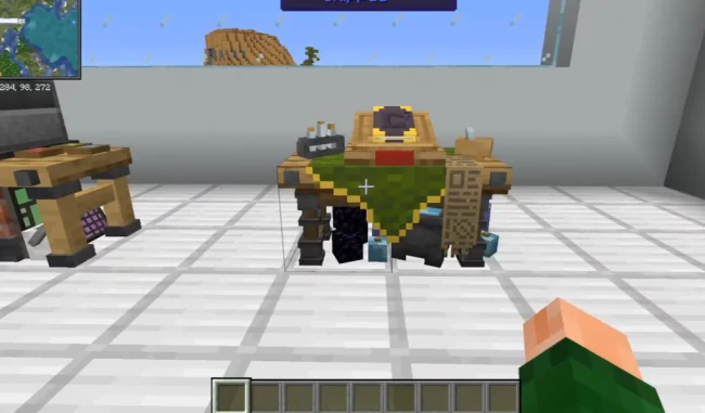 Декоративный стол из мода Chisel Chipped Integration