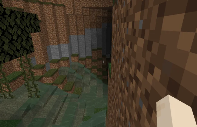 Пещера с модом ExperienceLib