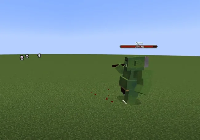 Новый зеленый моб из мода DawnCraft Mobs