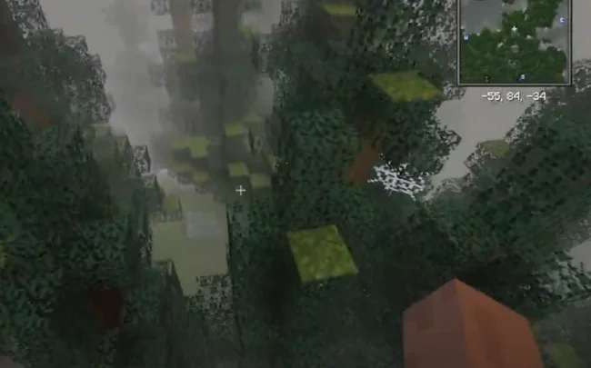 Туманный лес из мода Nyctophobia