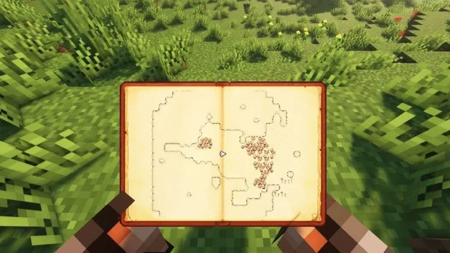 Карта мира с модом Atlas API