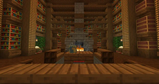 Библиотека с модом Fantastic Lib