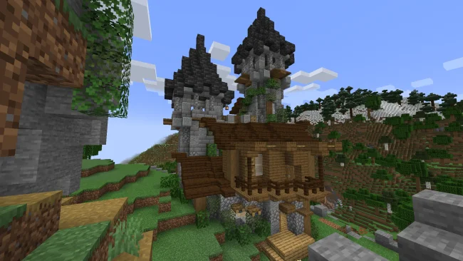 Постройка с модом Fantastic Lib