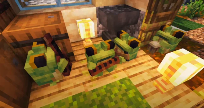 Лягушки из мода Ribbits