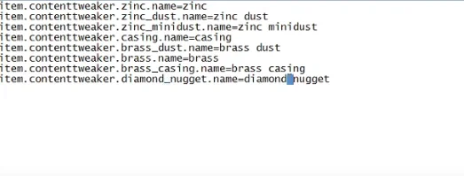 Команды для работы мода ContentTweaker