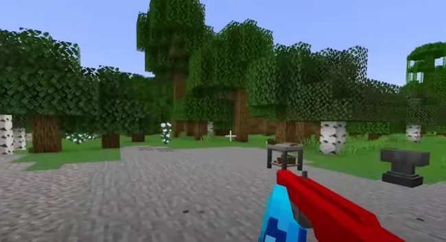 Ружье из мода MrCrayfishs Gun