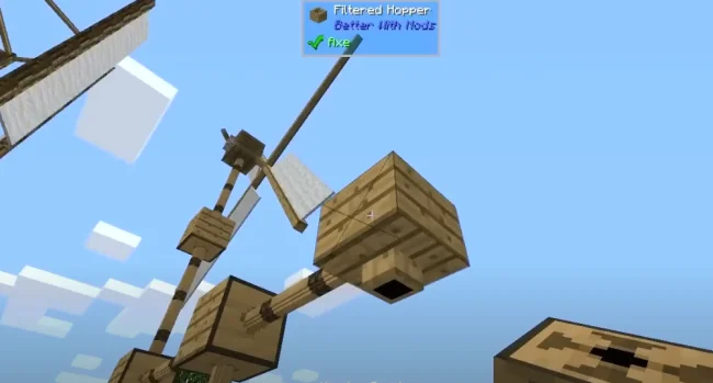 Процесс постройки механизма с модом Better With Mods