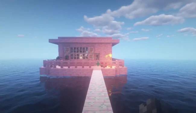 Дом из блоков из мода Cluttered