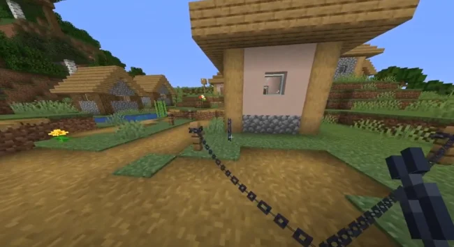 Максимальная длина цепи из мода Connectible Chains