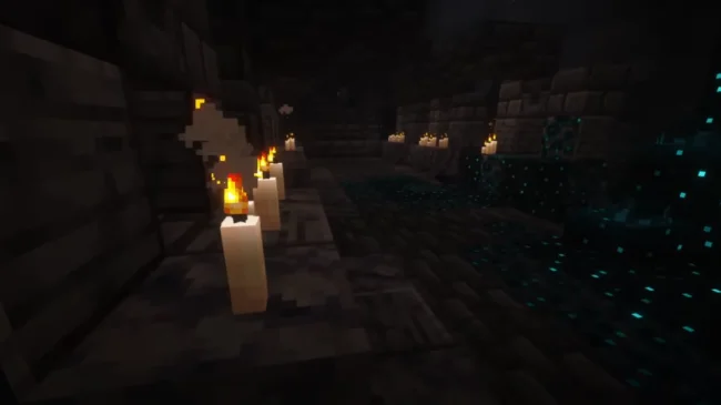 Новая анимация огня из мода Subtle Effects