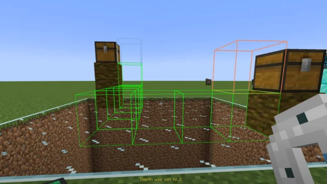 Процесс проектирования постройки из мода Pipe Connector