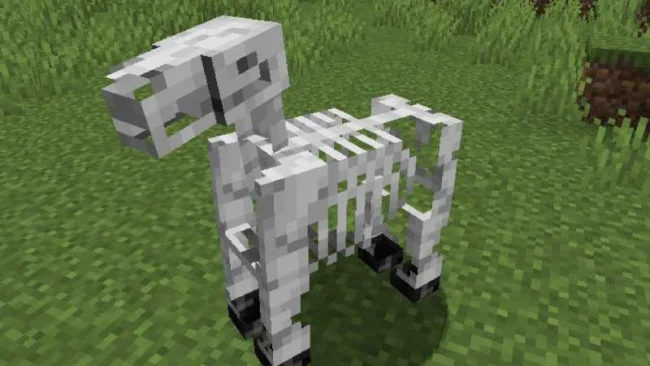 Мод на мобов для Майнкрафт 1.21.5 / 1.20.6 (Skeleton Horse Spawn)