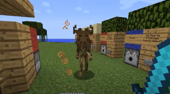 Новый древесный моб из мода Grimoire of Gaia